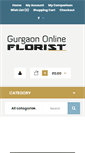 Mobile Screenshot of gurgaononlineflorist.com